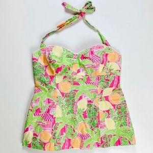 ISO: Lilly Pulitzer Halter Tops (Size 0)